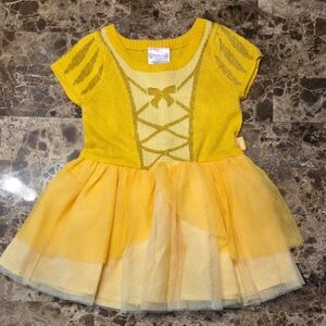 Disney Golden Princess Belle Kids Dress